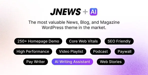 jnews newspaper theme