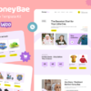 HoneyBae – Baby Shop Elementor Pro Template Kit