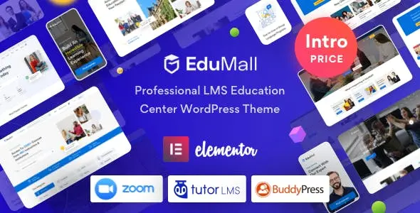 EduMall Professional LMS WordPress Theme