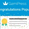 GamiPress Congratulations Popups