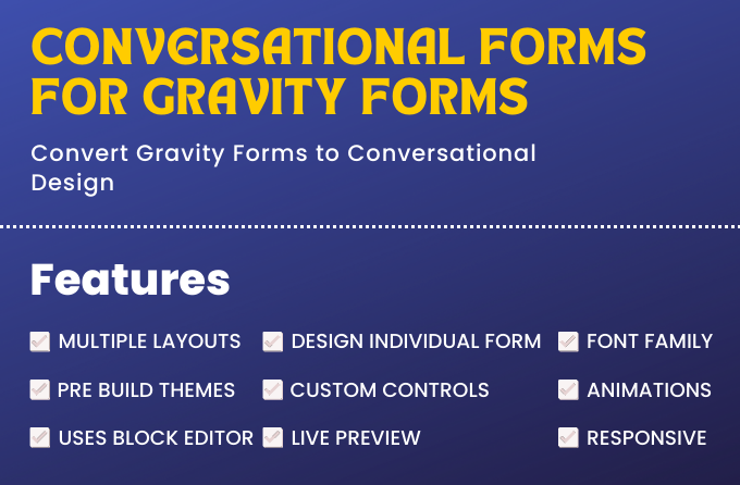 Gravity Forms Conversational Forms