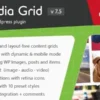 Media Grid Wordpress Responsive Portfolio