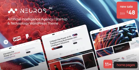 Neuros AI Agency Technology WordPress Theme