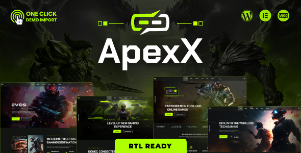 ApexX | Esports & Gaming WordPress