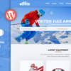 WinterZone Ski Winter Sports WordPress Theme