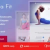 Yoga Fit Sports Fitness WordPress Theme