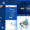 CrypTop - ICO Landing and CryptoCurrency WordPress Theme