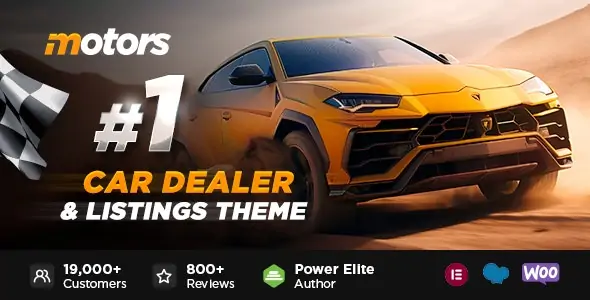 Motors – Car Dealer, Rental & Listing WordPress theme