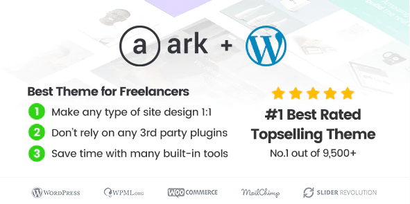 The Ark WordPress Theme for Freelancers