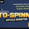 Wordpress Auto Spinner - Articles Rewriter