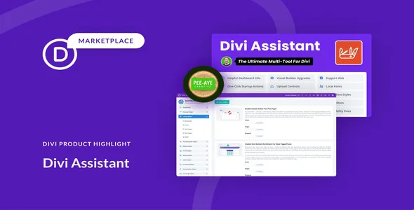 divi assistant elegant themes