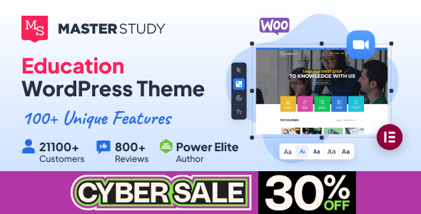 Masterstudy - Education WordPress Theme